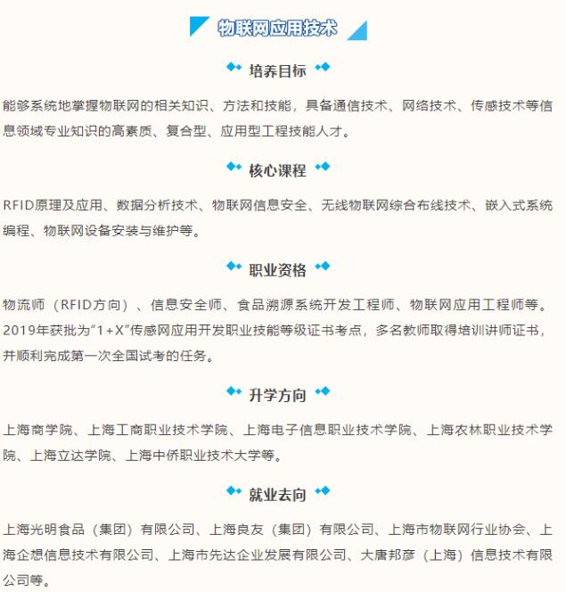 上海市貿(mào)易學(xué)校中專專業(yè)介紹