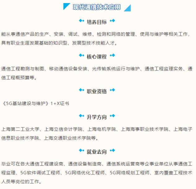上海市貿(mào)易學(xué)校中專專業(yè)介紹