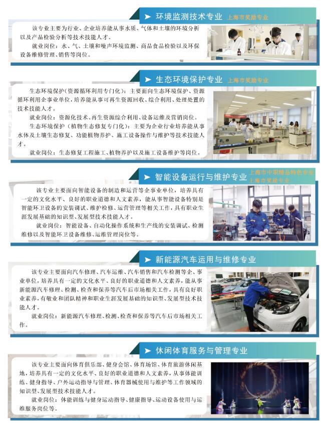 2021年上海市環(huán)境學(xué)校招生簡章